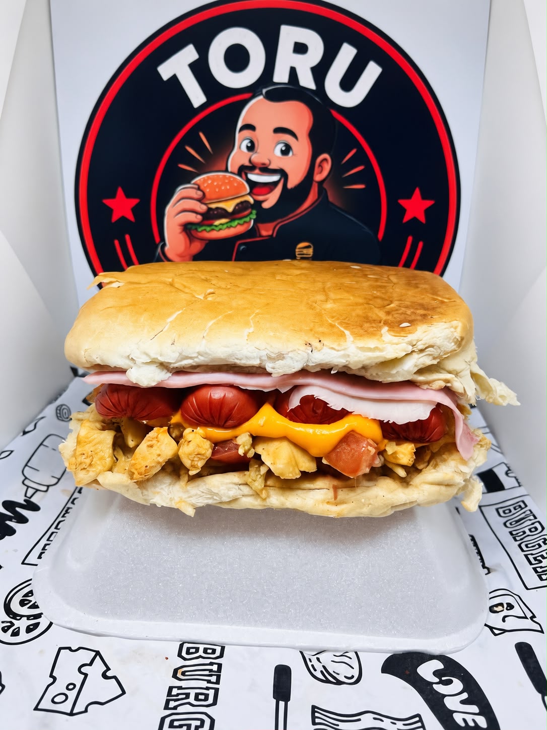 Dog frango cheddar