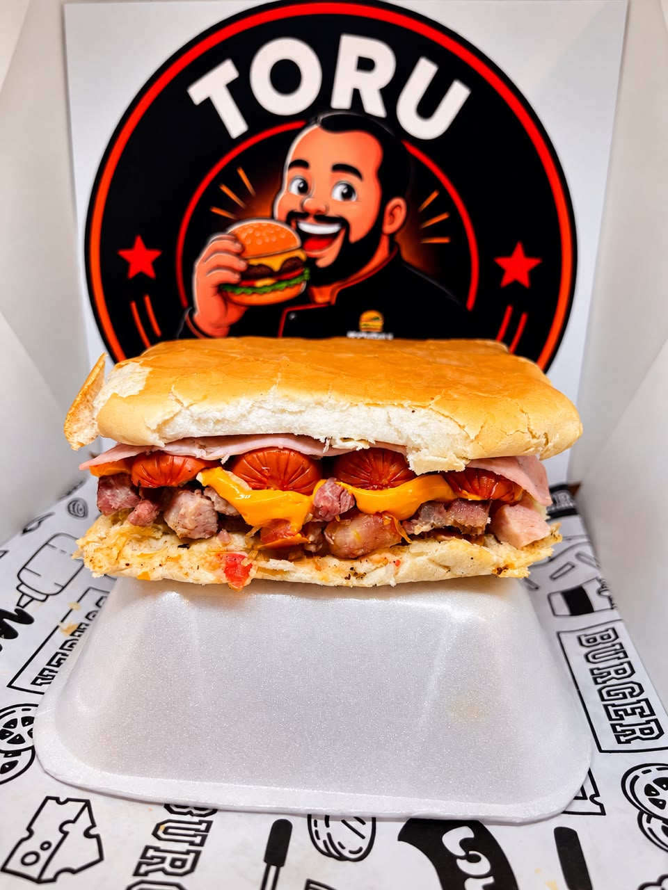 Dog Bacon Cheddar